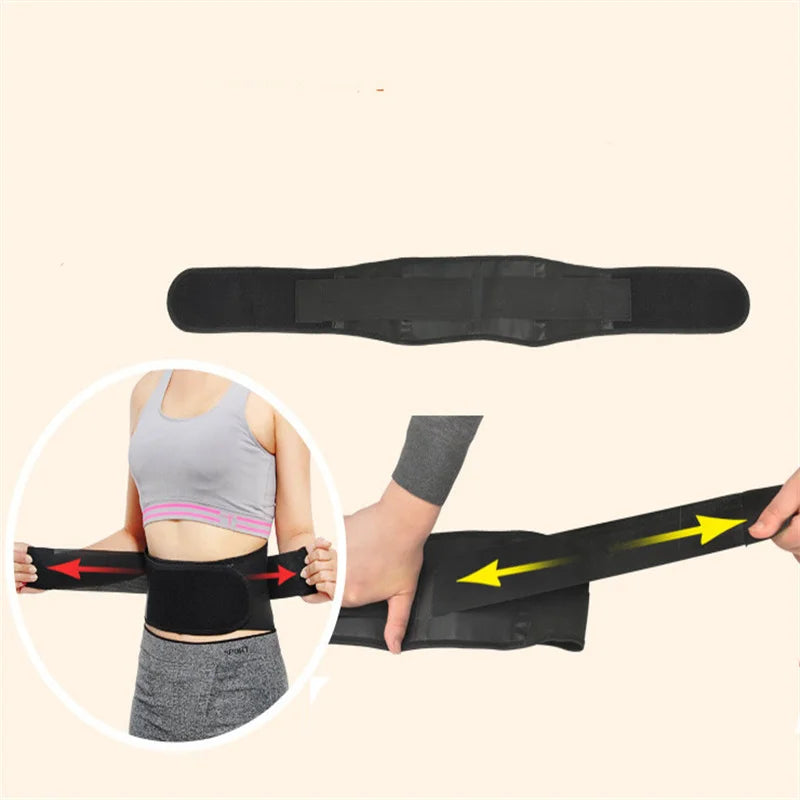 Self-Heating Lumbar Support Belt